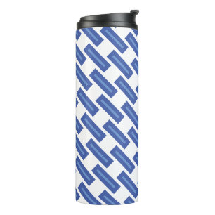 Bouteilles Isothermes Porte-boisson thermale Blue Crossweave