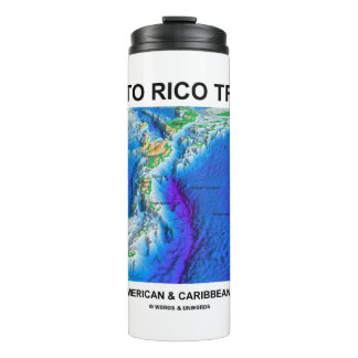 Bouteilles Isothermes Porto Rico Trench où les Caraïbes nord-américaines