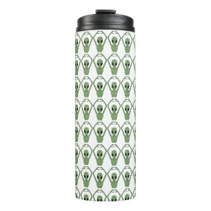 Bouteilles Isothermes Pose de cœur extraterrestre