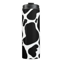 Pots de vache noir simple Animal