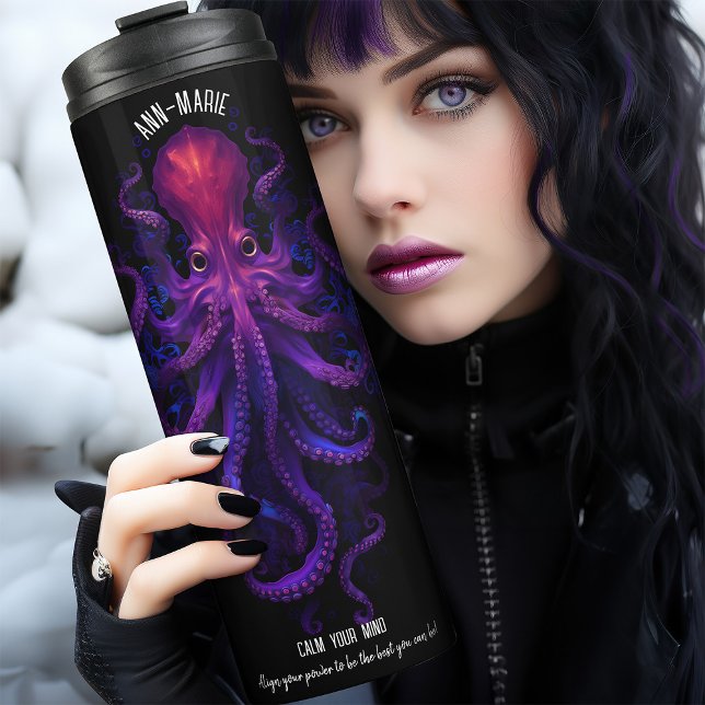 Bouteilles Isothermes Poupée gothique Kraken Thermal Tumbler (Créateur téléchargé)