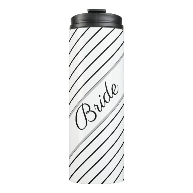 Bouteilles Isothermes Pour le jour de mariage des mariées (Devant)
