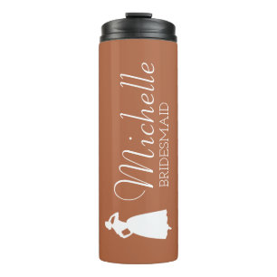 Bouteilles Isothermes Poussée rose Personnalisée Poussée Thermique