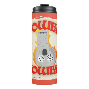 Bouteilles Isothermes Power Tower Jeu Dice Slogan Design Amusant