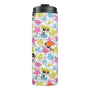 Bouteilles Isothermes Powerpuff Girls Townsville Pattern
