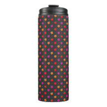 Ppops floraux brillants de couleur florale