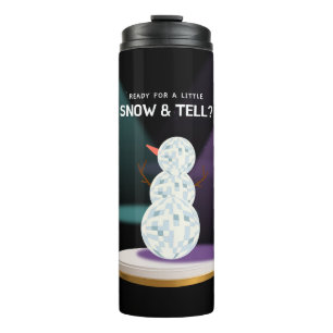 Bouteilles Isothermes Prêt pour un peu de neige et dire à Discoball Snow