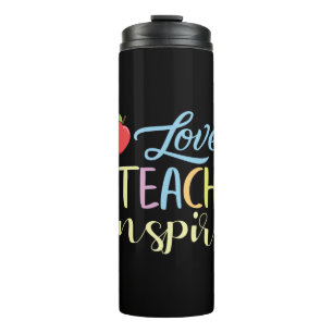 Bouteilles Isothermes Professeur Cadeaux   Love Teach Inspire