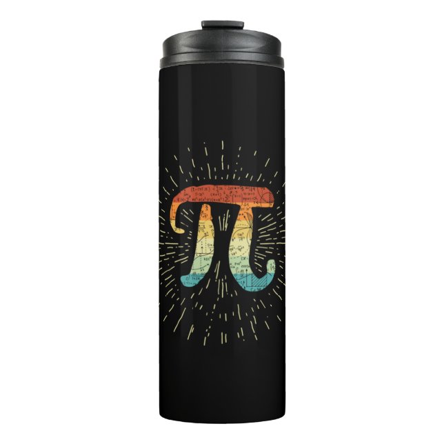 Bouteilles Isothermes Professeur de mathématiques Cute Pi (Devant)
