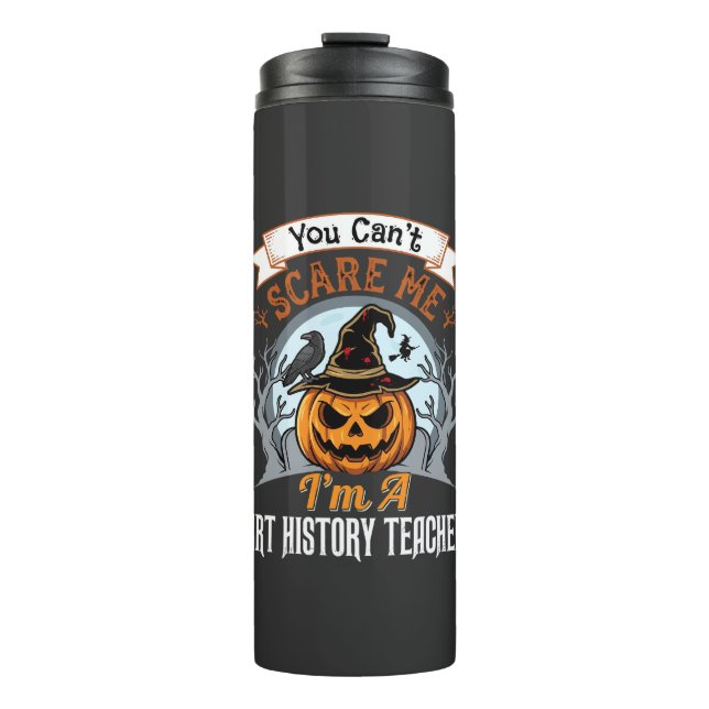 Bouteilles Isothermes Professeur d'histoire de l'art Halloween Design de (Devant)