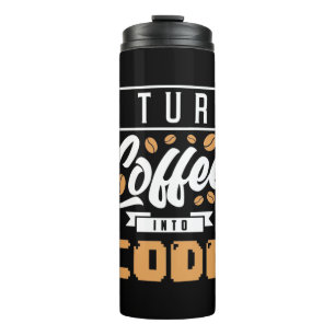 Bouteilles Isothermes Programmeur Transformez Le Café En Code