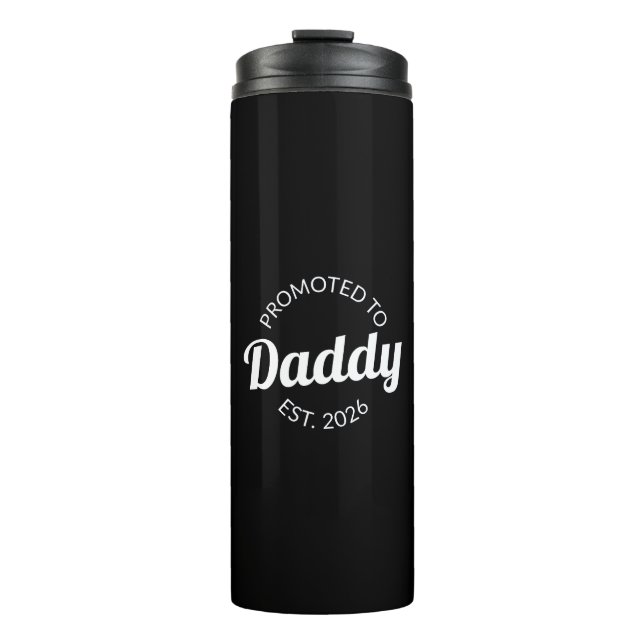 Bouteilles Isothermes Promu À Daddy Est. 2026 I (Devant)