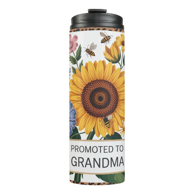 Bouteilles Isothermes Promu Grand-mère Tournesol (Devant)