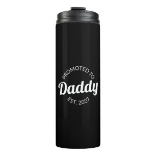 Bouteilles Isothermes Promu Papa 2027 Nouveau Papa Cadeau Baby Shower Je