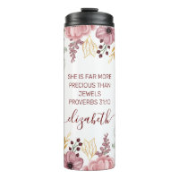 Proverbes 31 Élégante fleur rose pastel
