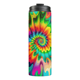 Bouteilles Isothermes Psychédélique Tie Dye Retro Surreal