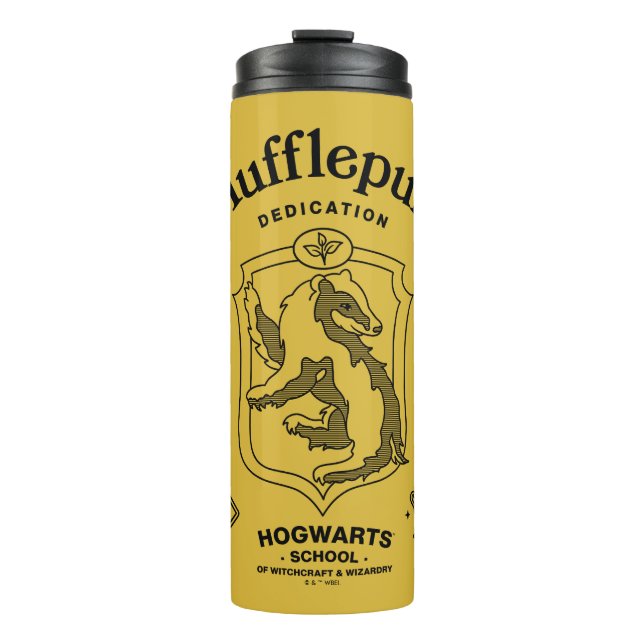 Bouteilles Isothermes PUFFELDUFF™ Dévouement Patience Loyauté Blason (Devant)