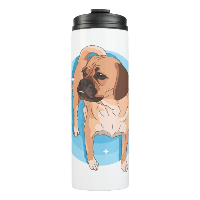 Bouteilles Isothermes Puggle Propriétaire Puggers Lover (Devant)