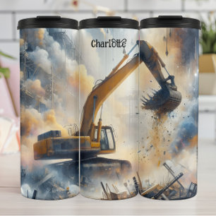 Bouteilles Isothermes Puissance de l'excavateur : construction, poussièr