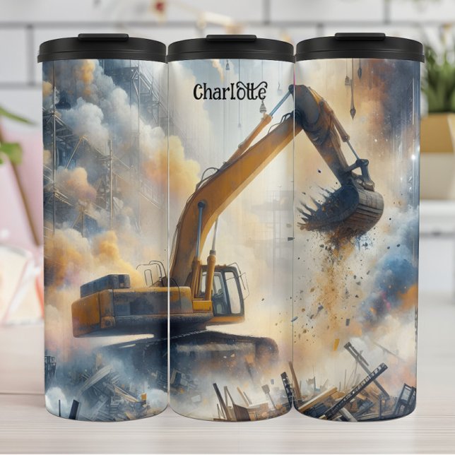 Bouteilles Isothermes Puissance de l'excavateur : construction, poussièr (Créateur téléchargé)