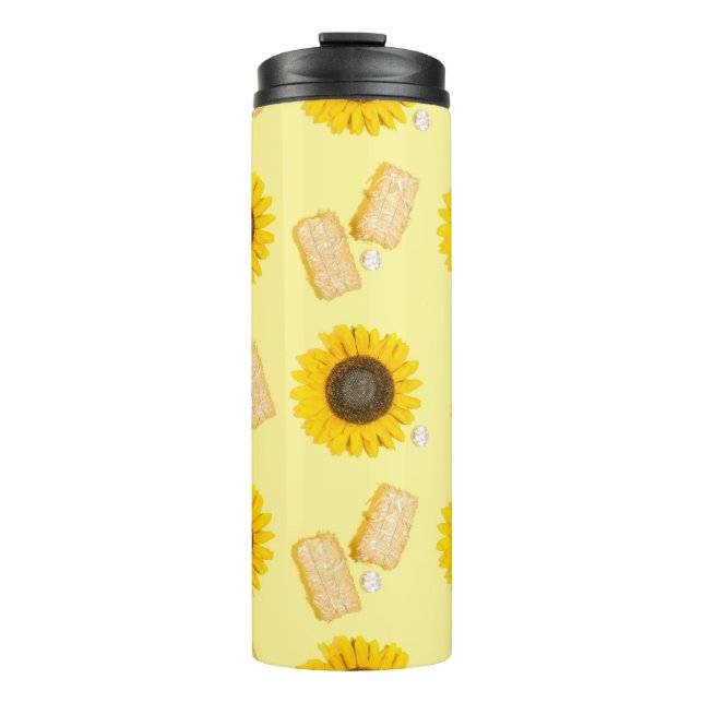 Bouteilles Isothermes puissance du tournesol (Devant)