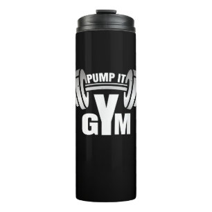 Bouteilles Isothermes Pump It Ness Gym Sport Motivation Men Women Kid