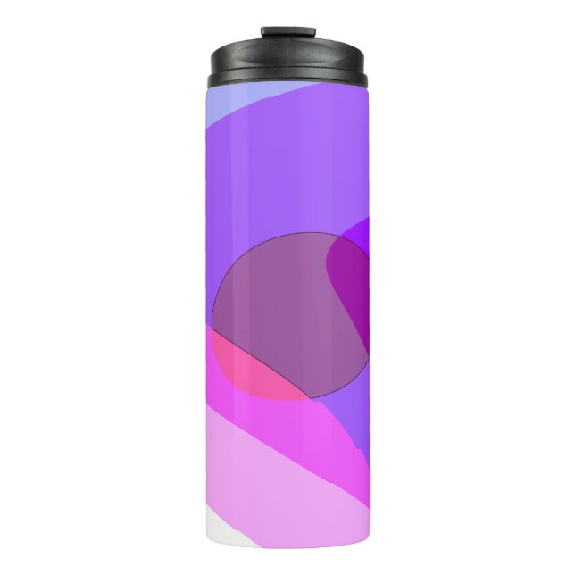 Bouteilles Isothermes Purple Retro Super Abstrait 409 (Devant)