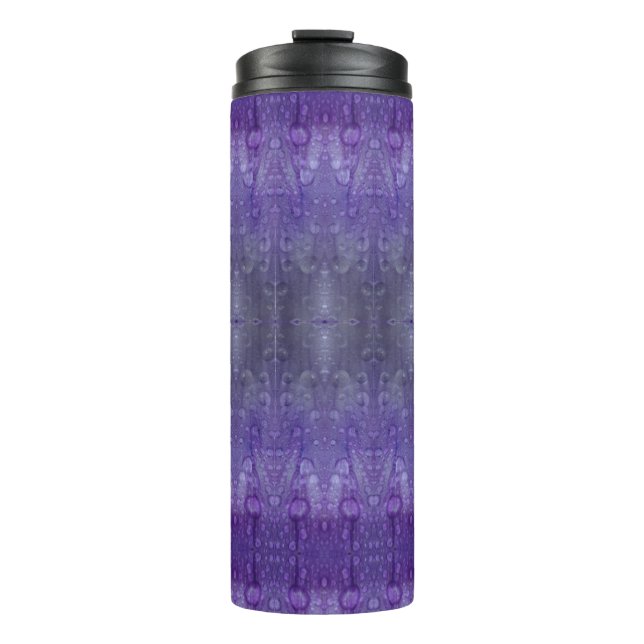 Bouteilles Isothermes Purples Ikat 8 (Devant)