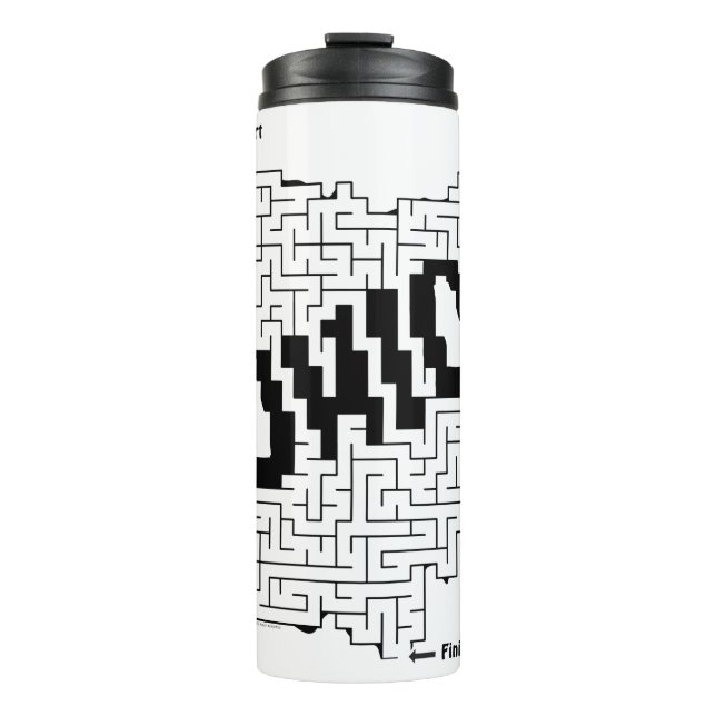 Bouteilles Isothermes Puzzle de l'Ohio Maze (Devant)