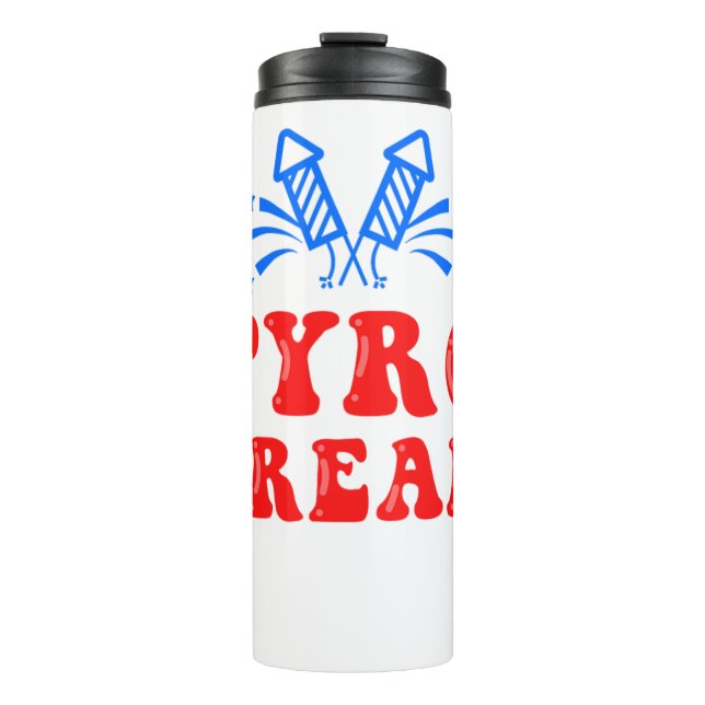 Bouteilles Isothermes Pyro Freak Pyrotechnie Fireworks Firecracker Cadea (Devant)