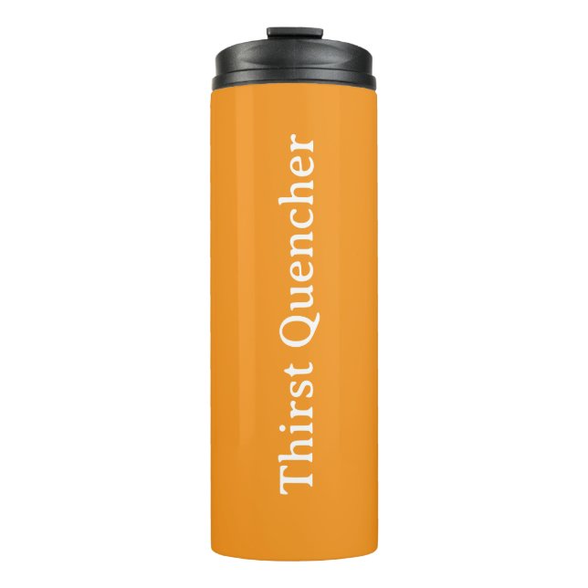 Bouteilles Isothermes Quench'Orange Soif  (Devant)