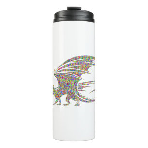 Bouteilles Isothermes Rainbow Dragon Tribal Tattoo Idée cadeau
