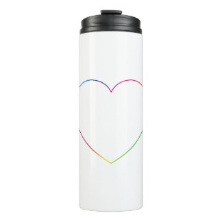 Bouteilles Isothermes Rainbow heart