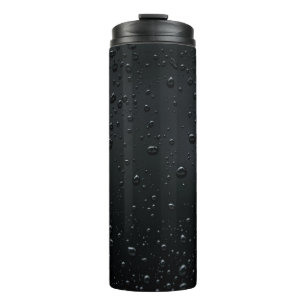 Bouteilles Isothermes Rainy Day Wet Drops Thermal Tumbler - Design uniqu