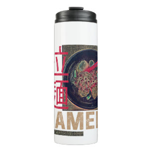 Bouteilles Isothermes Ramen japonais nouille Anime Vintage