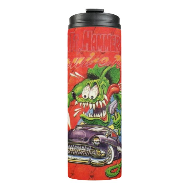 Bouteilles Isothermes Rat Fink 15 buvette à boisson chaude (Devant)