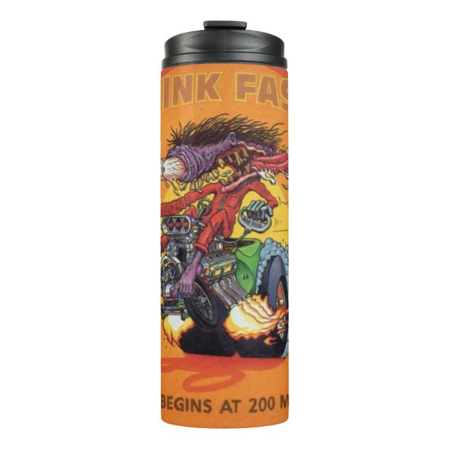 Bouteilles Isothermes Rat Fink 22 tondeuse à boisson chaude (Devant)
