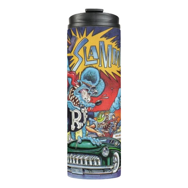 Bouteilles Isothermes Rat Fink 4 tournevis à boisson chaude (Devant)