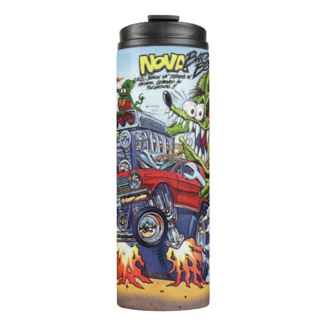Bouteilles Isothermes Rat Fink 7 tournevis à boisson chaude (Devant)