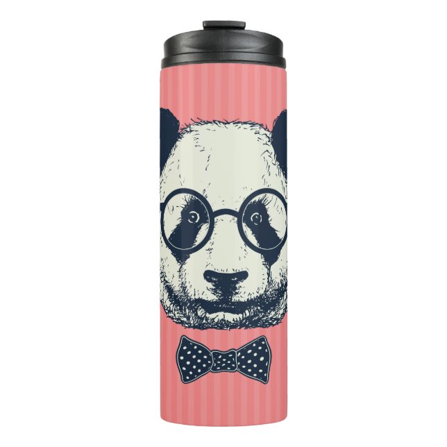 Bouteilles Isothermes Rayures de panda (Devant)