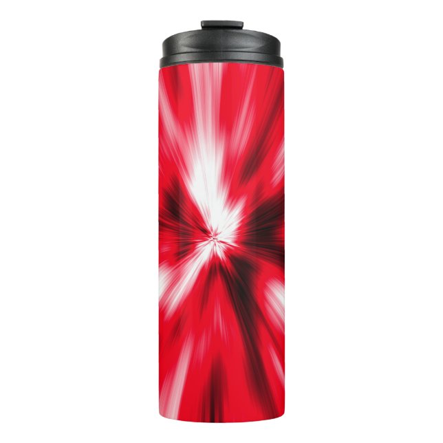 Bouteilles Isothermes Red Love Burst Tie Dye Personnaliser Personnaliser (Devant)