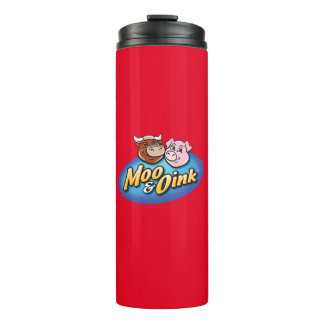 Bouteilles Isothermes Red Moo & Oink Travel Bottle