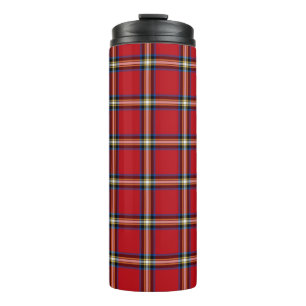 Bouteilles Isothermes Red Plaid, Royal Stewart Tartan