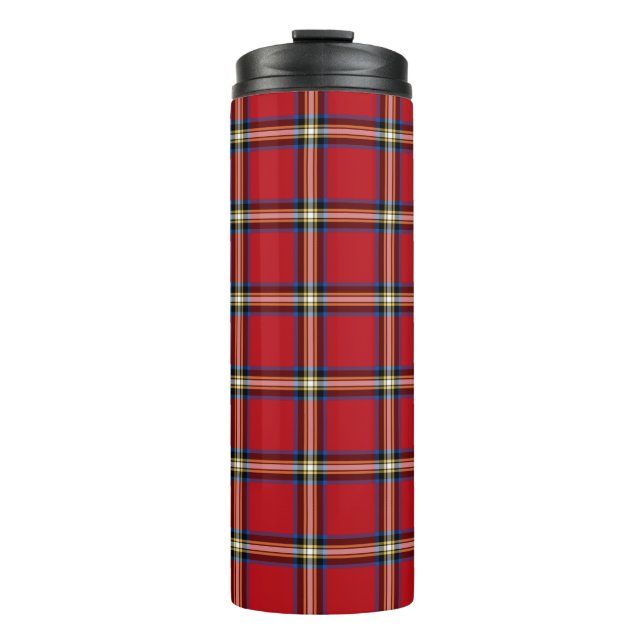 Bouteilles Isothermes Red Plaid, Royal Stewart Tartan (Devant)