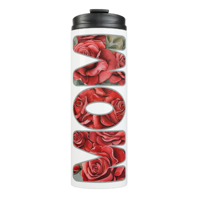 Bouteilles Isothermes Red Roses Maman (Devant)