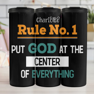 Bouteilles Isothermes Règle no 1 : Prière Dieu