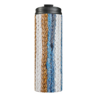 Bouteilles Isothermes Rein patchwork : jean recyclé tapis.