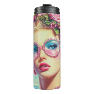 Bouteilles Isothermes Reine glamour tropicale