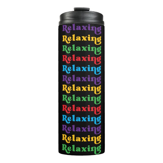 Bouteilles Isothermes Relaxant, Multi-couleurs, (Devant)