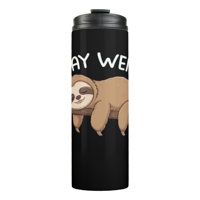 Bouteilles Isothermes Restez bizarre paresse drôle pour les hommes amour (Devant)